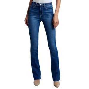 L'AGENCE Selma High‎ Rise Sleek Baby Boot Jean in Parkway Size 33